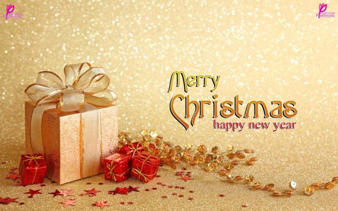 Happy new year greetings merry christmas wishes card hd wallpaper